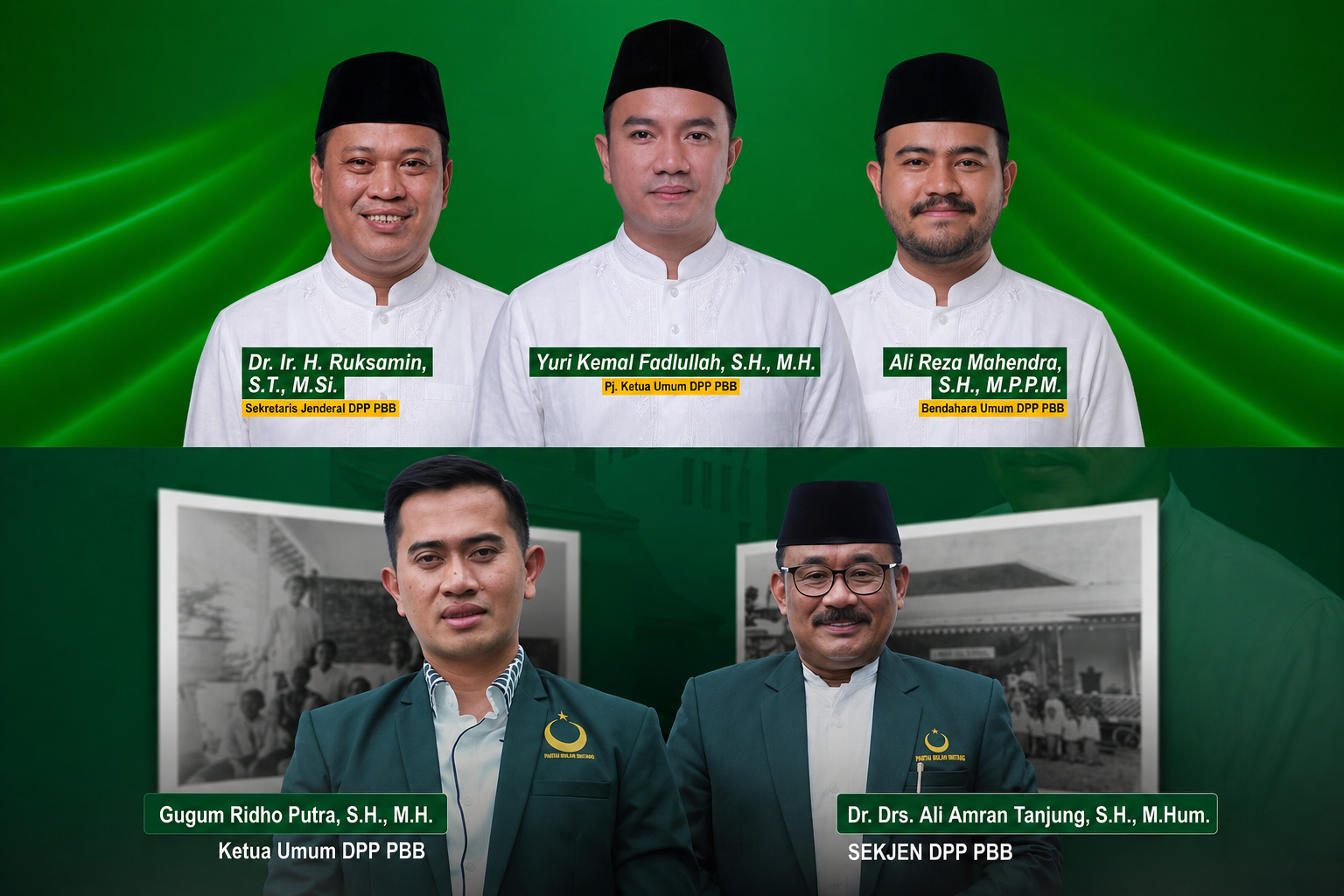 Dualisme PBB Kian Tajam, “Matahari Kembar” Ancam Konsolidasi Partai