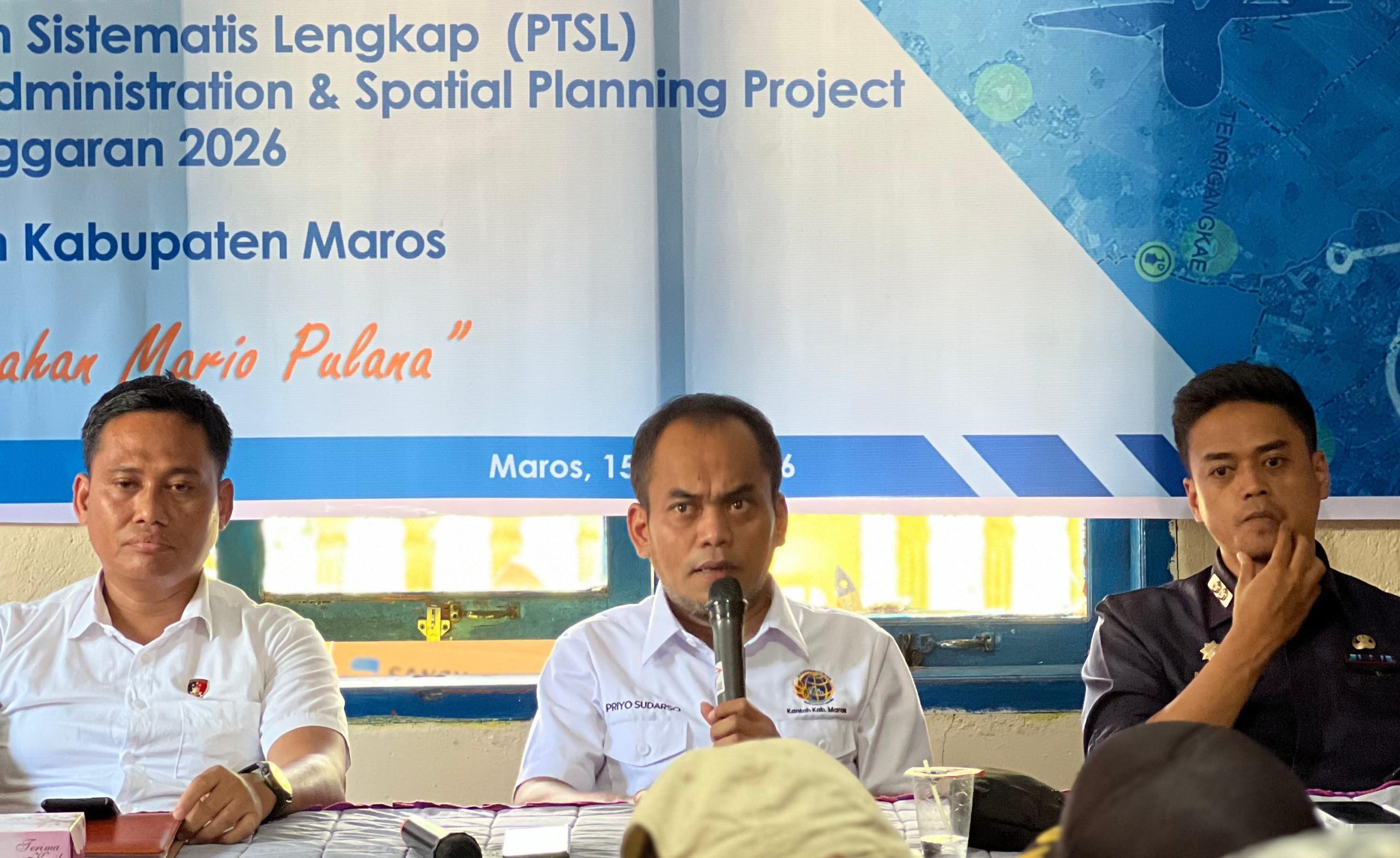 Penyuluhan PTSL Kelurahanan Mario Pulana, Bakti Setiawan Berharap agar Seluruh Warganya Bisa Terfasilitasi