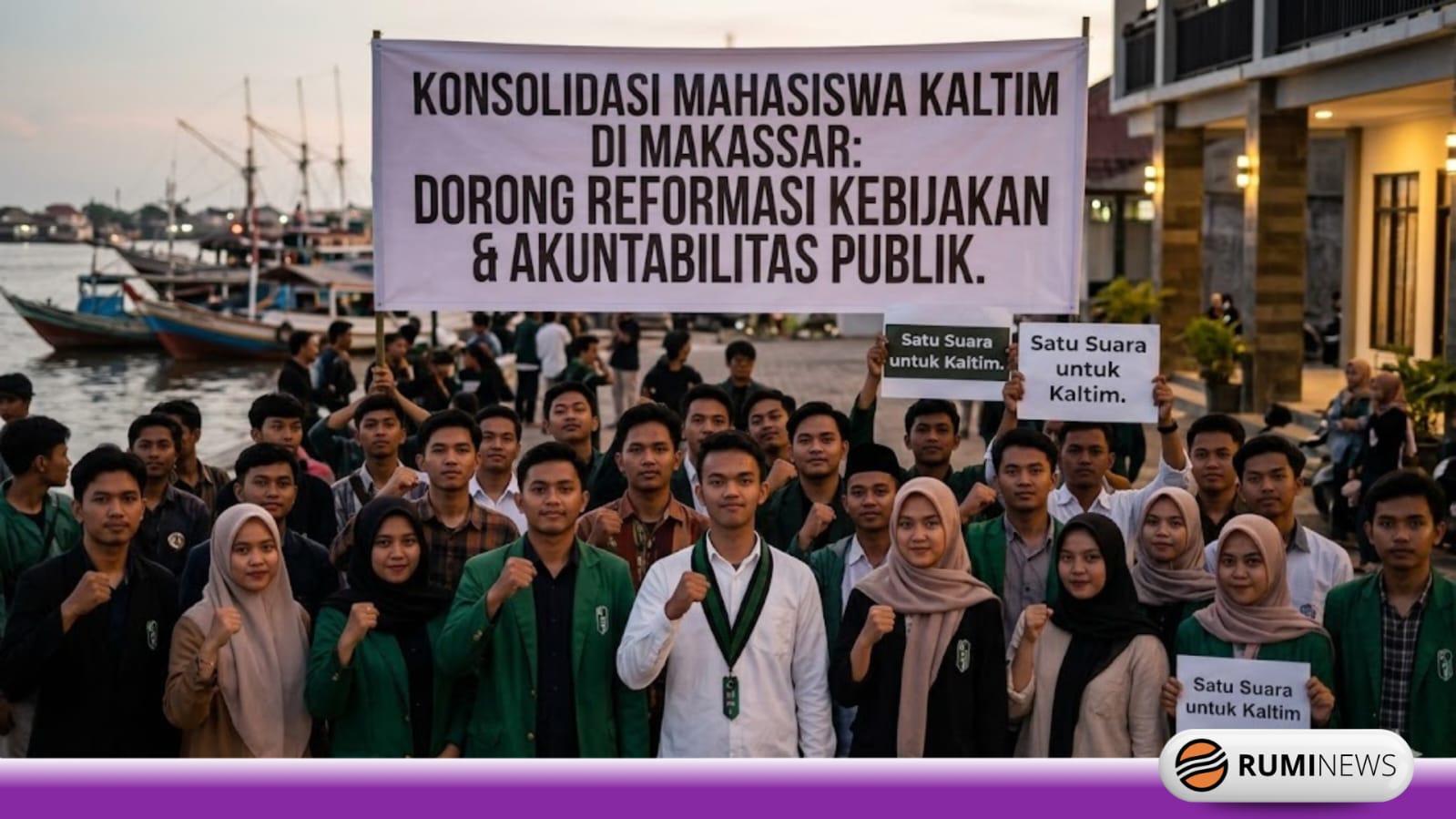 Konsolidasi lintas daerah Mahasiswa Kalimantan Timur di Makassar untuk Mendorong Reformasi Kebijakan dan Akuntabilitas Publik
