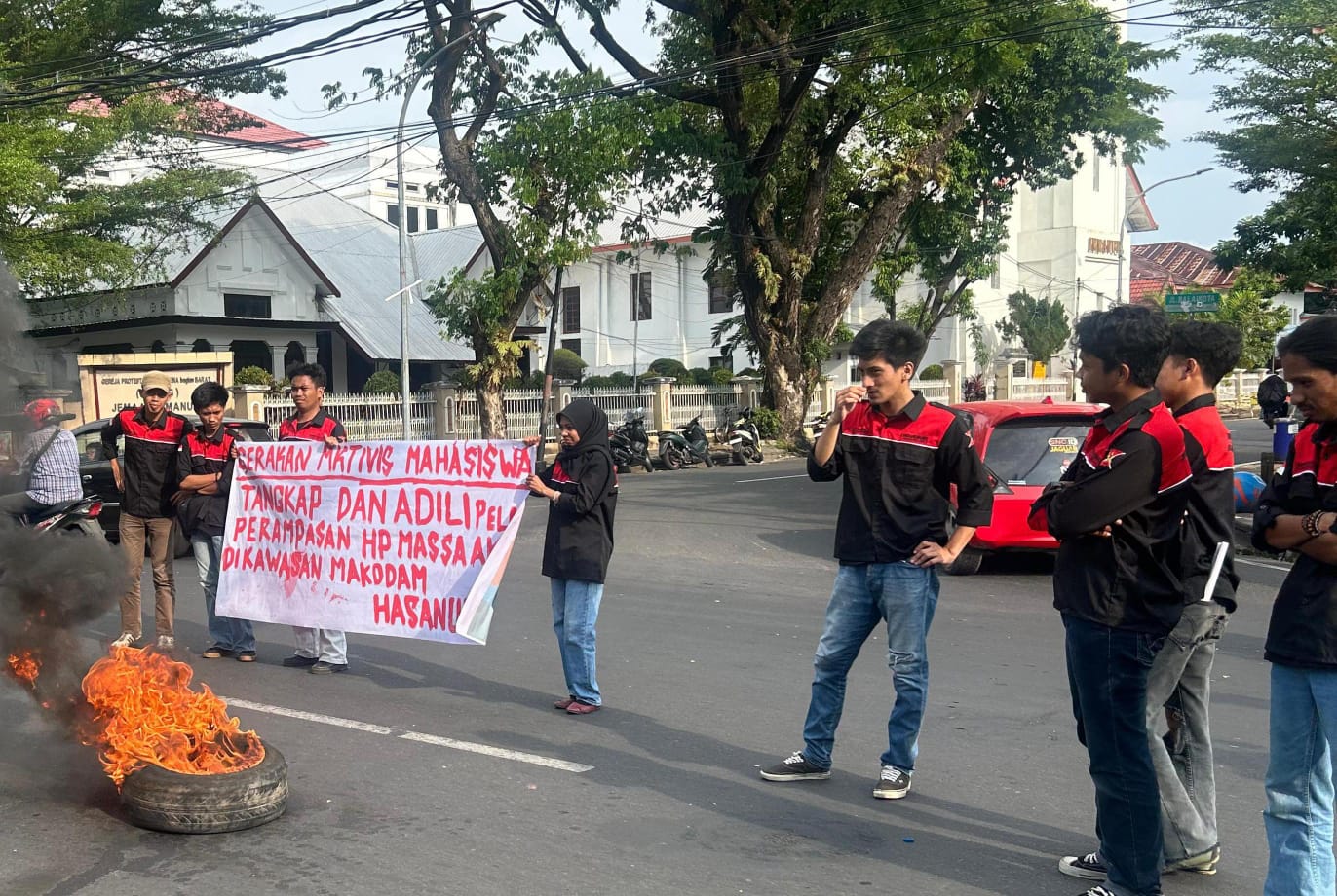 GAM Desak Polrestabes Makassar Tuntaskan Kasus Perampasan HP di Sekitar Makodam Hasanuddin