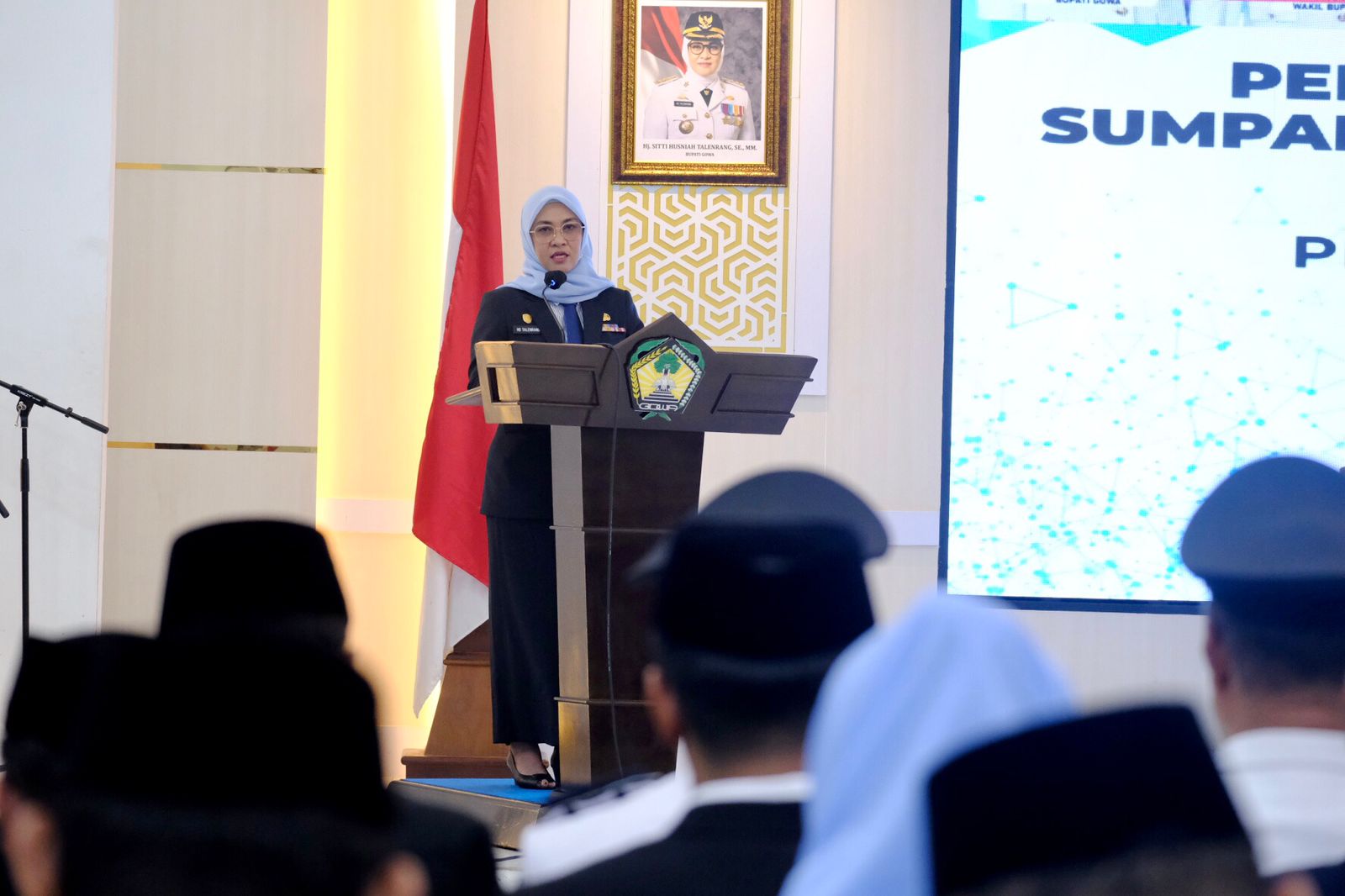 Lantik 124 Pejabat, Bupati Gowa Tegaskan Komitmen Loyalitas dan Profesionalisme