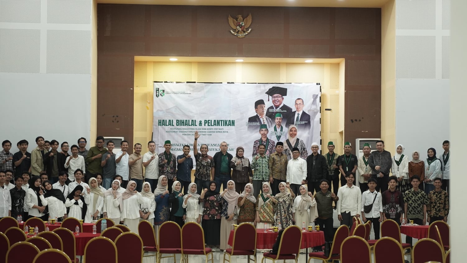 Menoropong Hilal, Halal Bihalal dan Pelantikan HMI KOMDAK CAB. GOWA RAYA