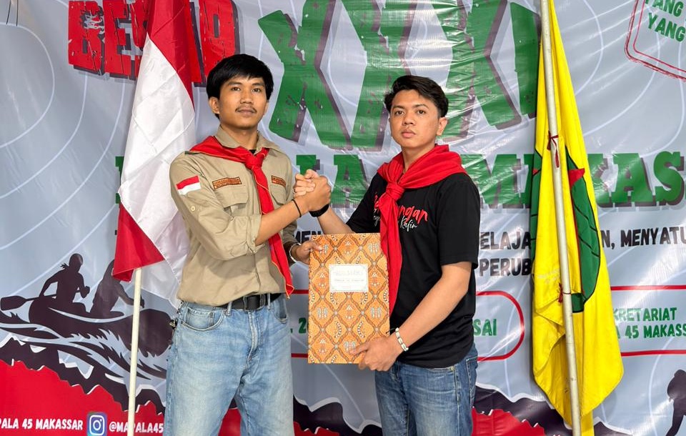 Dinamika Lima Hari Empat Malam Lahirkan Kepemimpinan Baru di MAPALA 45 Makassar