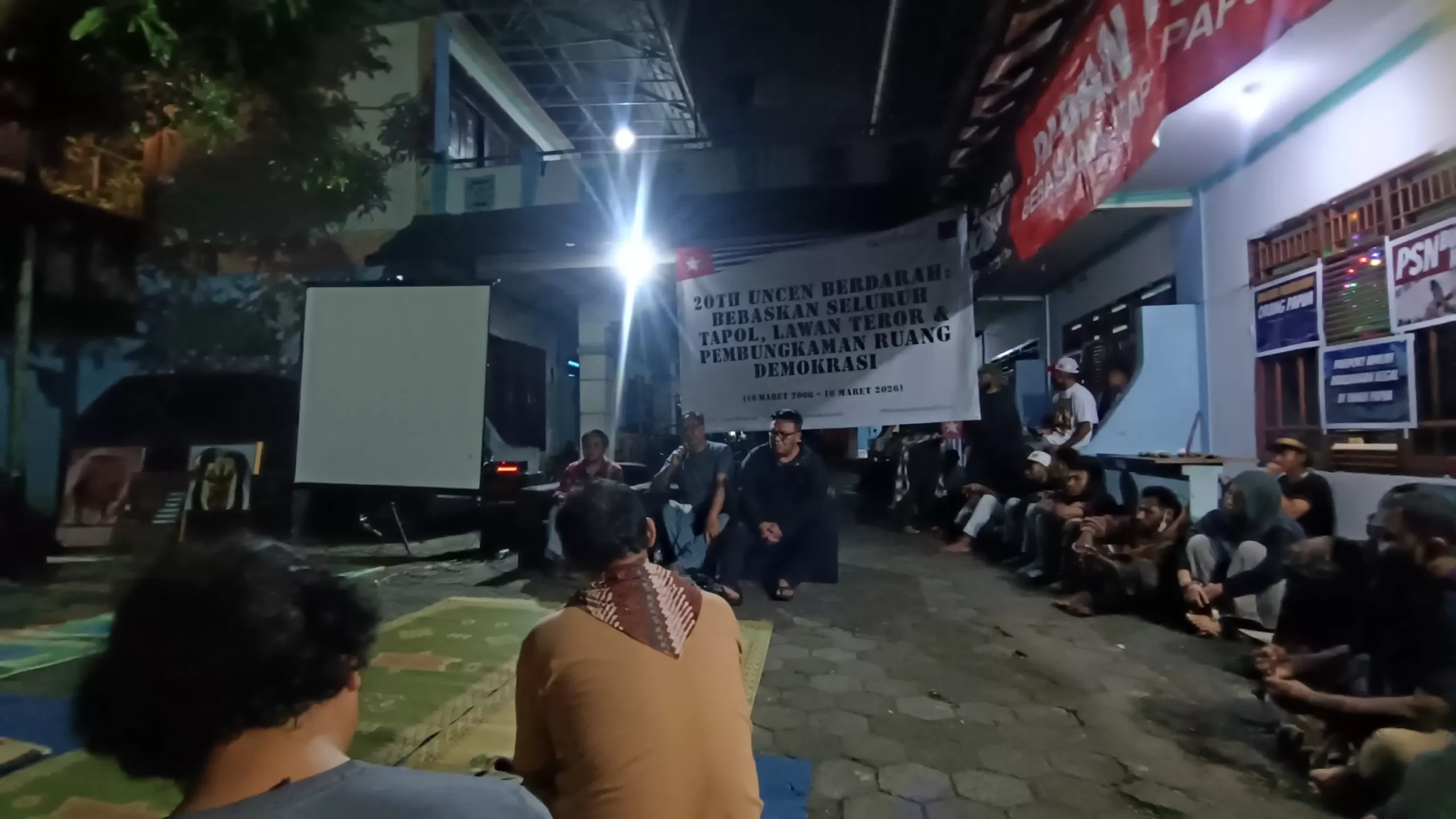Nobar Film “Pesta Babi” di Yogyakarta Soroti PSN dan Realitas Rakyat Papua