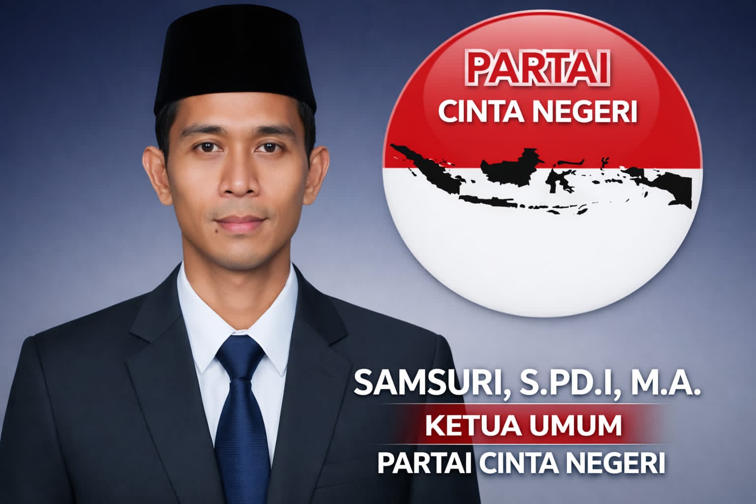 Partai Cinta Negeri (PCN) Desak Audit Program MBG, Samsuri, S.Pd.I, M.A Ketum PCN: “Program Bagus Harus Bersih dari Korupsi”