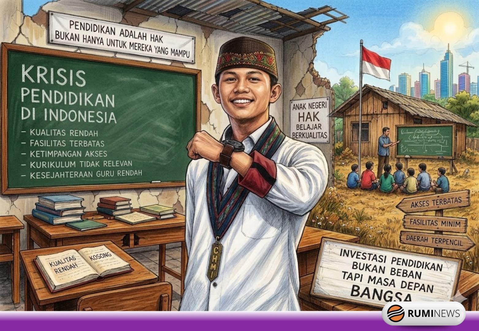 Seabad Ki Hajar, Pendidikan Bukan Mendidik Melainkan Membidik Sasaran Bisnis