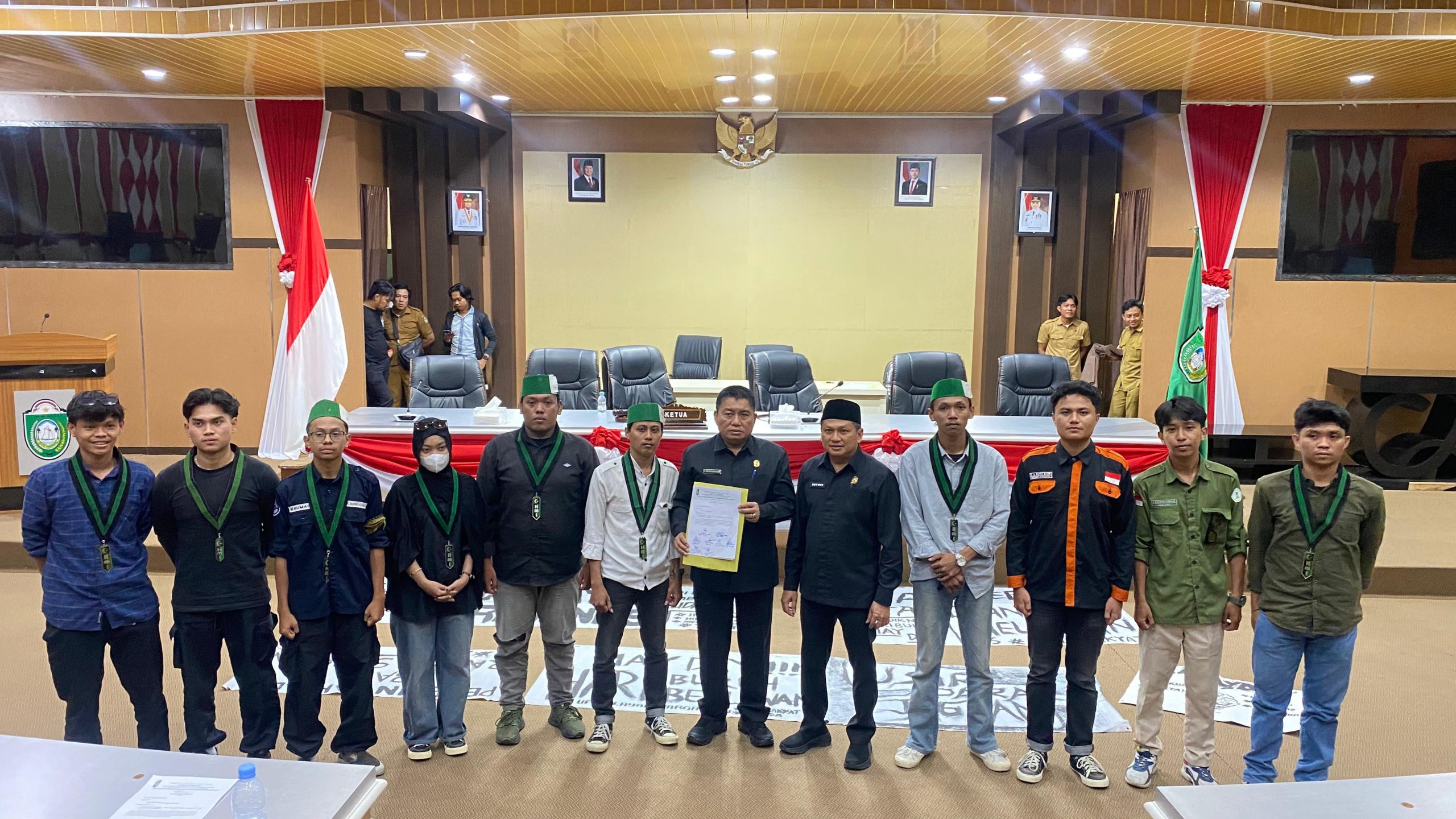 HMI Cabang Parepare Menggelar Aksi Unjuk Rasa Menyoroti Isu Buruh dan Isu Hardiknas
