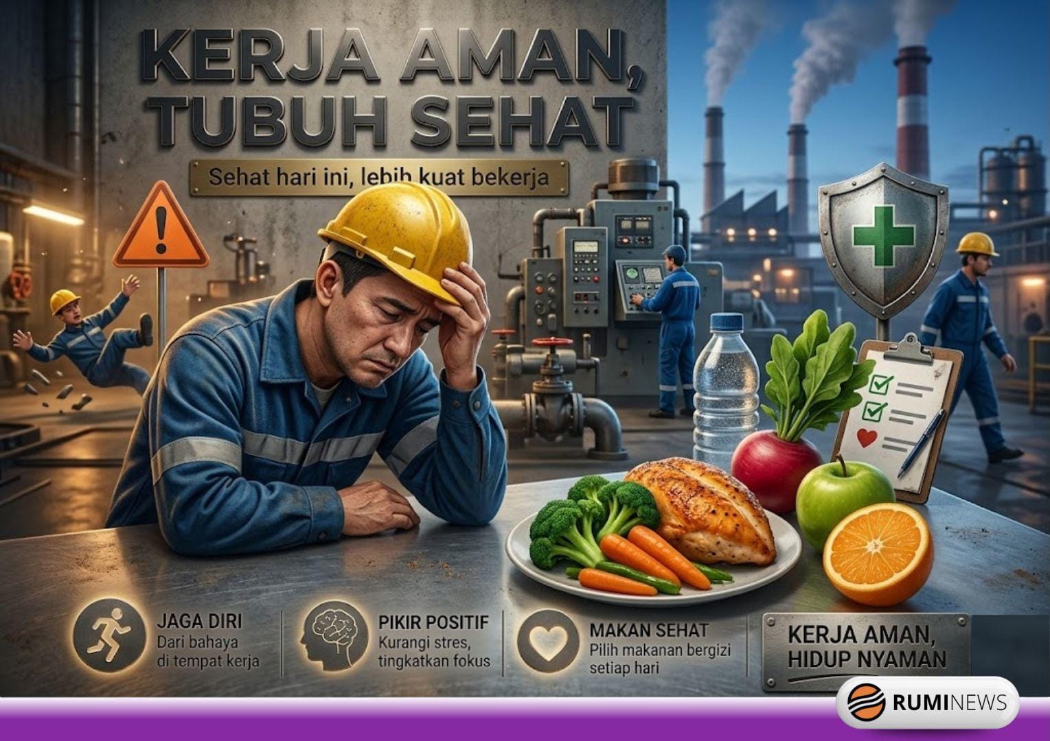 Kecelakaan Kerja: Masalah yang Tak Selalu Soal Alat