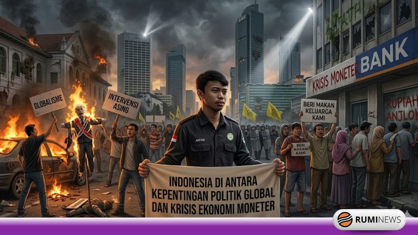 Indonesia Di Antara Kepentingan Politik Global Dan Krisis Ekonomi Moneter