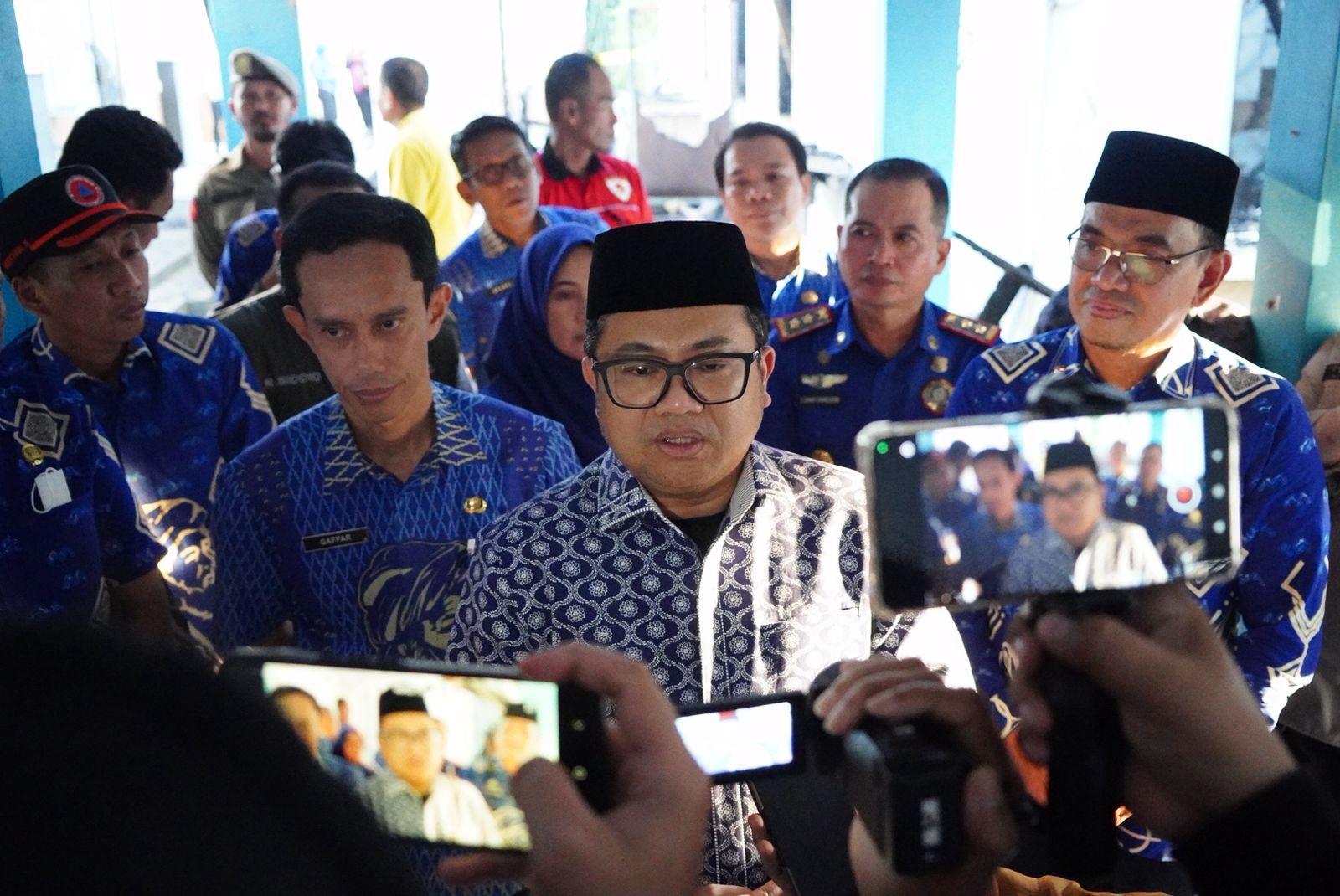 Wabup Gowa Tinjau Lokasi Kebakaran RSUD Syekh Yusuf, Pastikan Pelayanan Tetap Berjalan