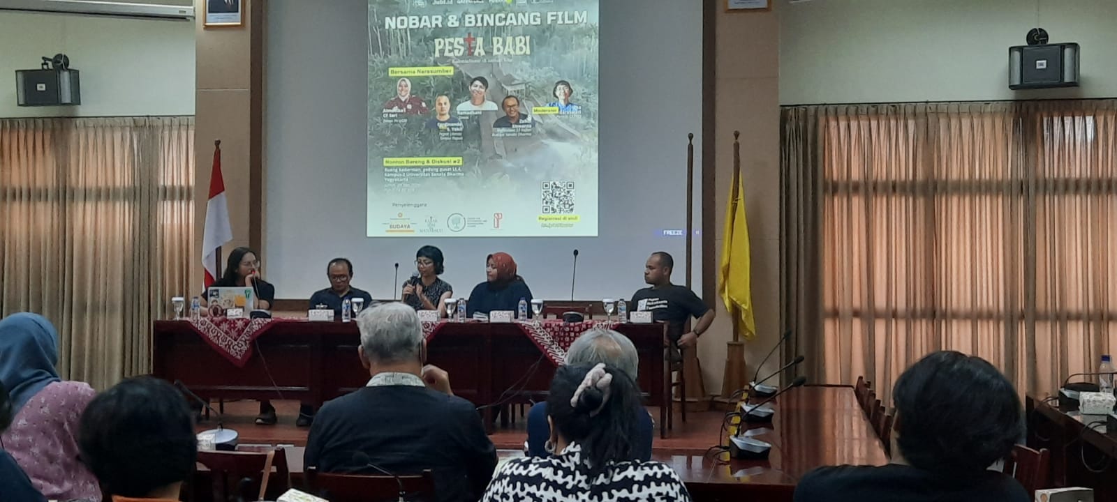 Prodi Kajian Budaya Universitas Sanata Dharma Gelar Nonton Bareng ‘Pesta Babi’