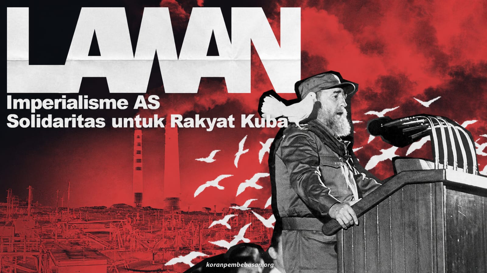 PPR Serukan Solidaritas Internasional untuk Kuba, Kecam Embargo Amerika Serikat