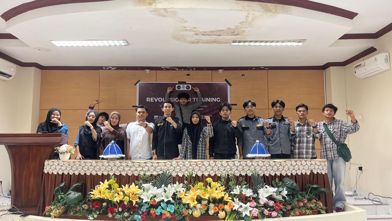 Kelas Revolusioner Training Sukses Digelar, HMJ PMI dan HM-PS Kessos Perkuat Kapasitas dan kesadaran Kritis Mahasiswa