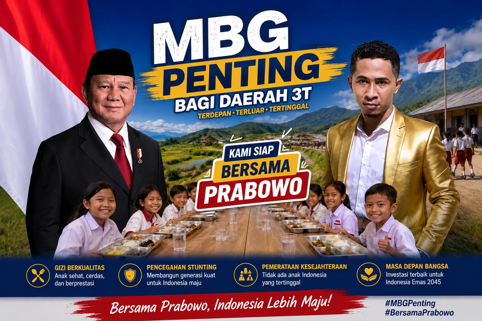 DPP Gerakan Organisir Anak Nusantara Kecam Penolakan BEM UI terhadap Program Makan Bergizi Gratis