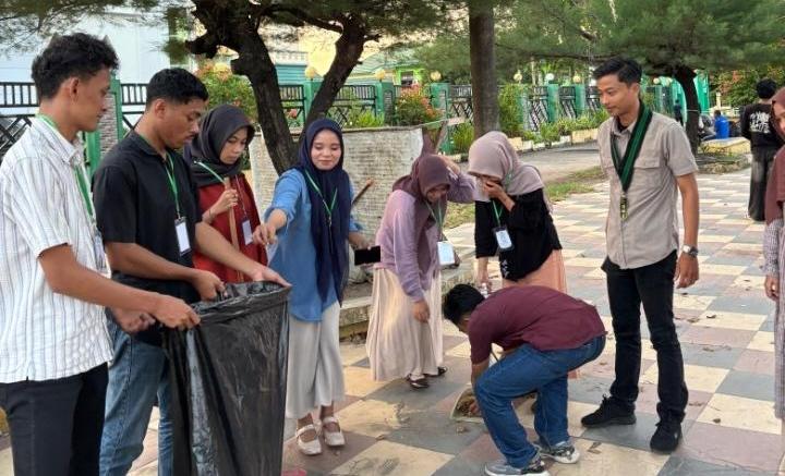 Aksi Bersih HMI di Masjid Agung Takalar, Menakar Kembali Khittah Perjuangan Kader