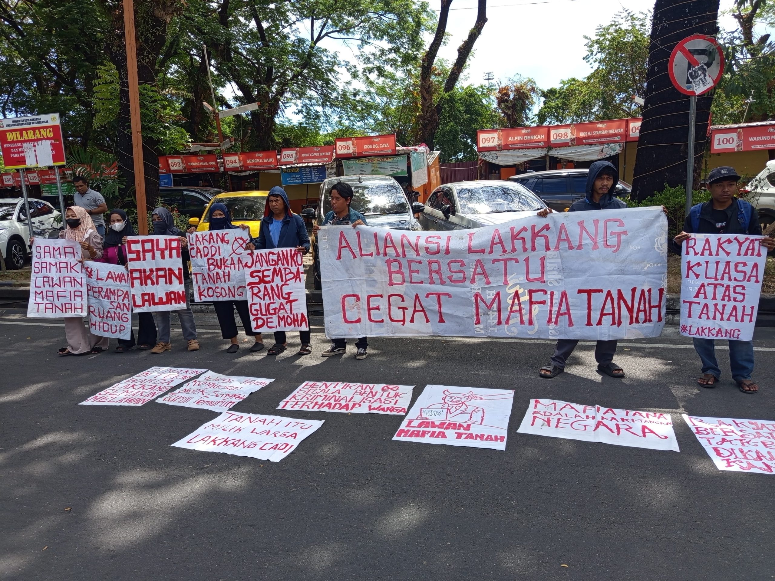 Aliansi Lakkang Bersatu Kembali Gerudug PN Makassar, Tegaskan Perlawanan atas Mafia Tanah