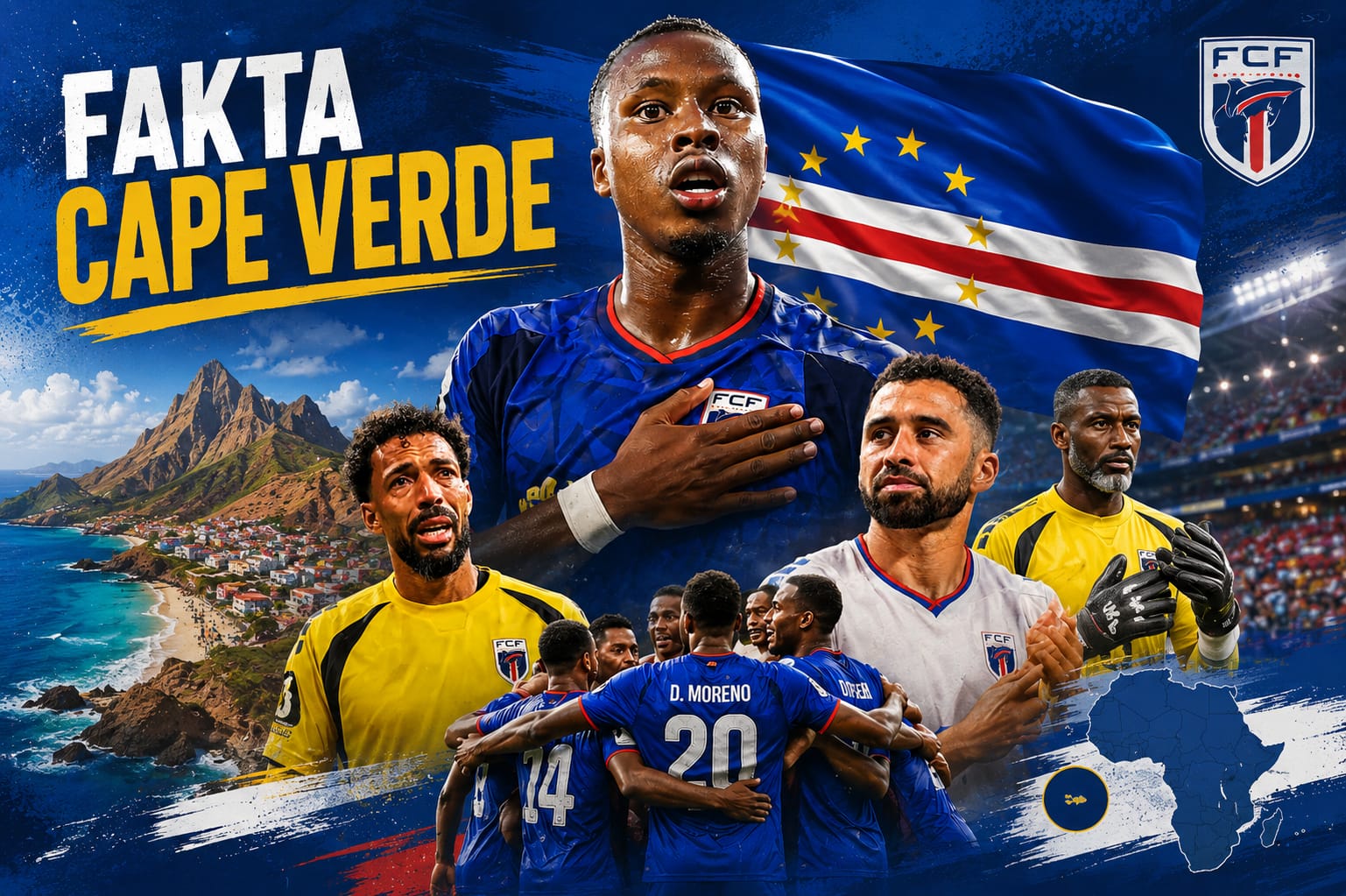 Fakta Cape Verde yang Harus Kalian Tahu: Negara Kecil yang Mengguncang Piala Dunia 2026
