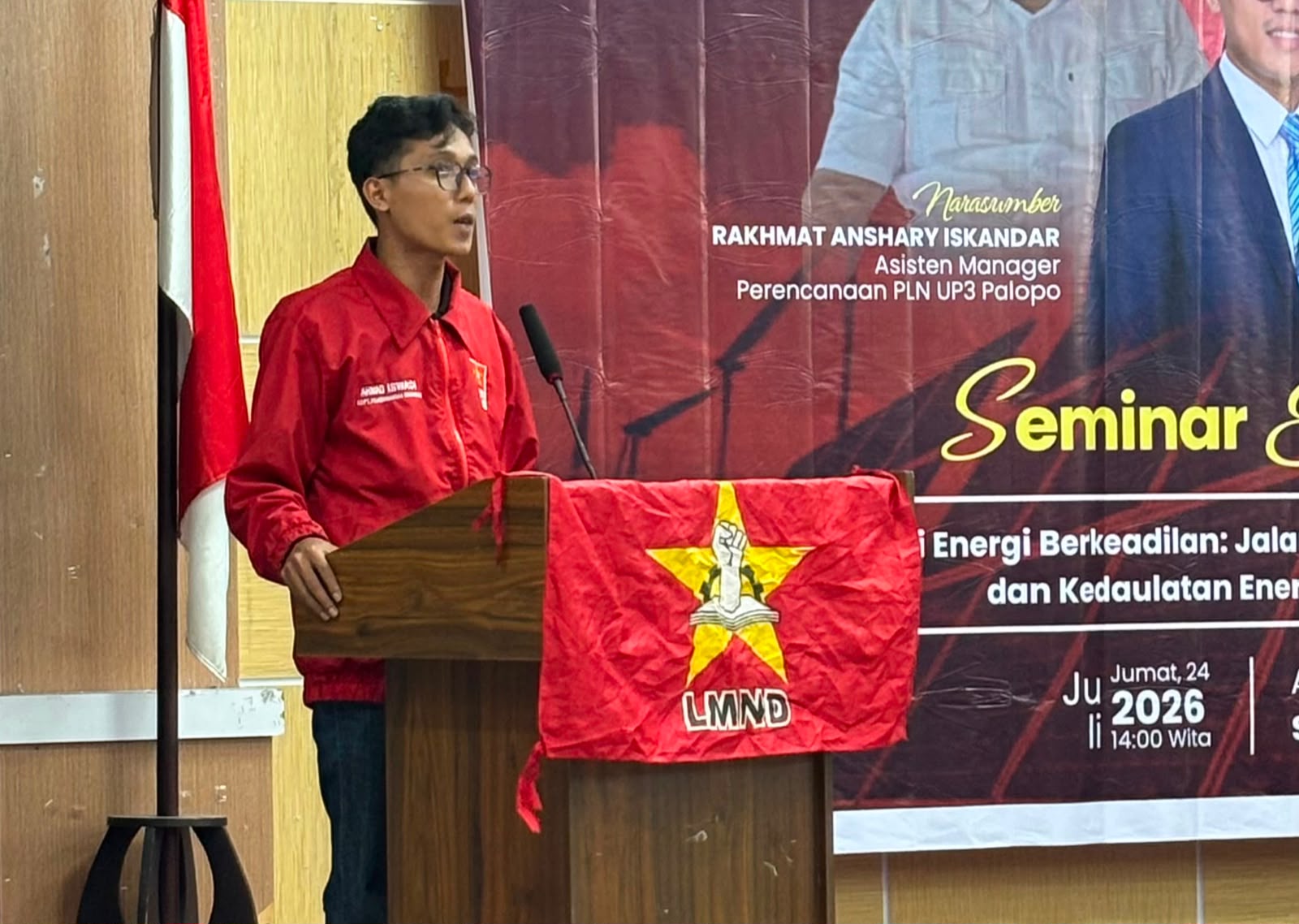 Ketua LMND Sulawesi Selatan Adri Fadhli Dijadwalkan Hadir pada Puncak Harlah ke-27 LMND di Kota Palopo