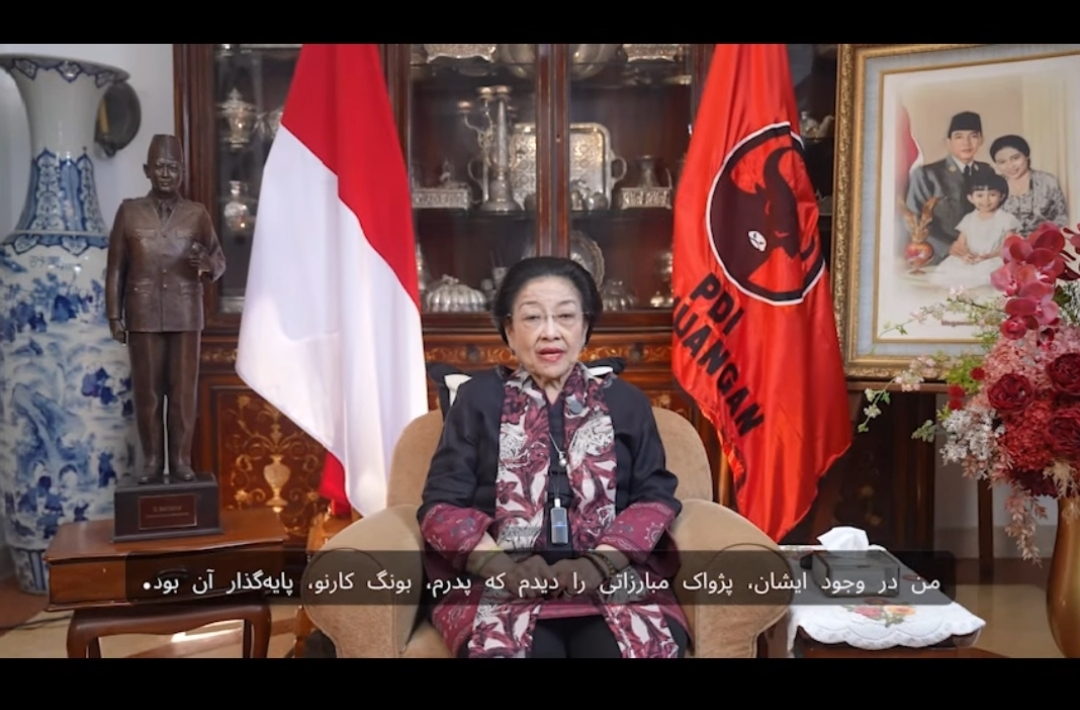 Disiarkan Televisi Nasional Iran, Megawati Sampaikan Belasungkawa atas Wafatnya Ali Khamenei