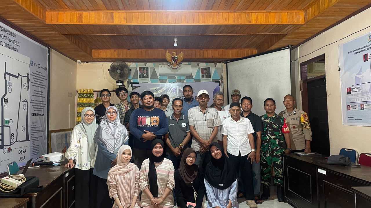 Padukan Literasi Digital dan Nilai Keislaman, Prodi HI UIN Alauddin Gelar Pengabdian Masyarakat di Desa Pengrajin Pinisi Lembanna