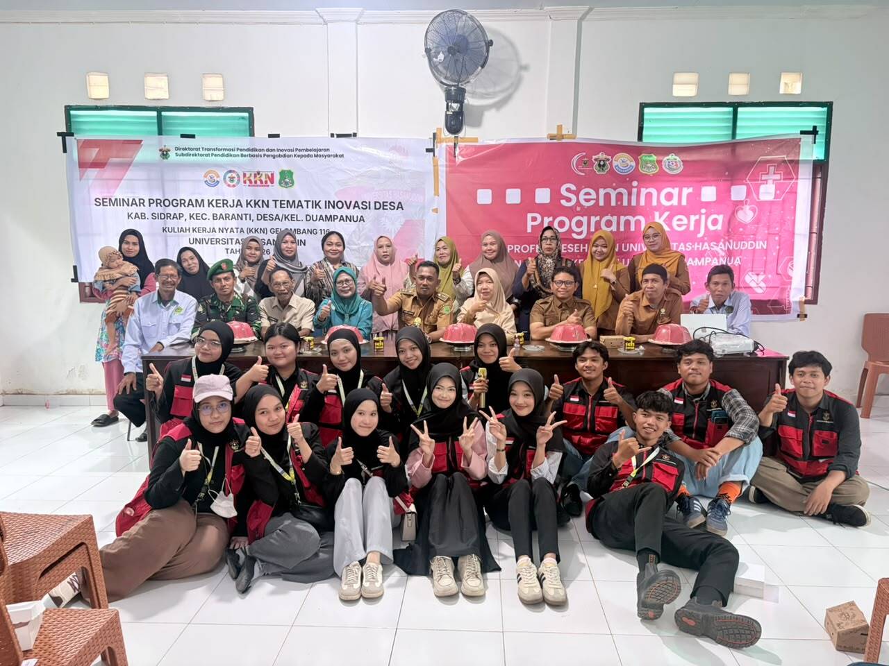 Seminar Program Kerja KKN-T Inovasi Desa UNHAS Hadirkan Program Kolaboratif dan Berkelanjutan untuk Kemajuan Kelurahan Duampanua