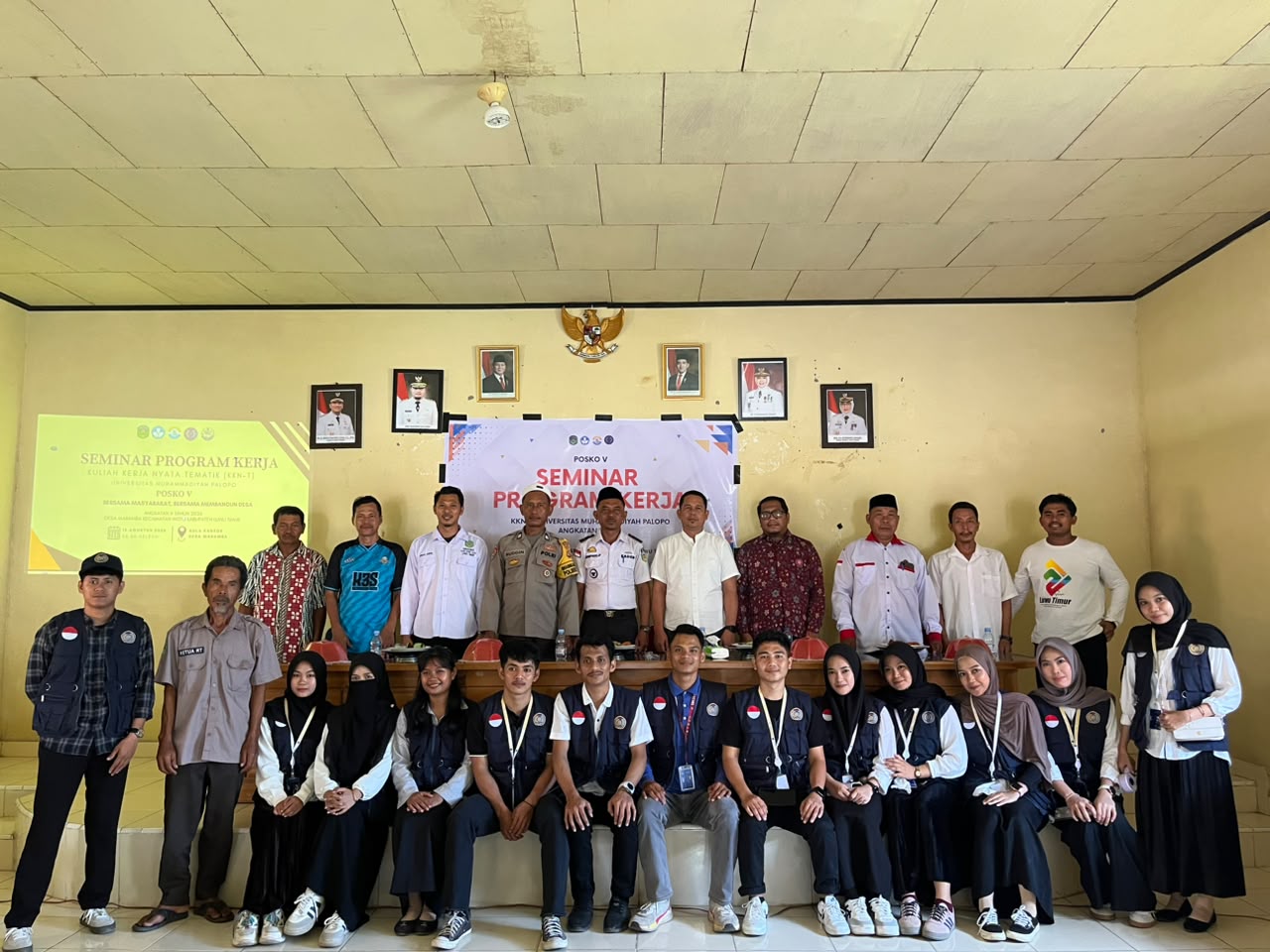 KKN-T UMPalopo Posko V Desa Maramba Gelar Seminar Program Kerja