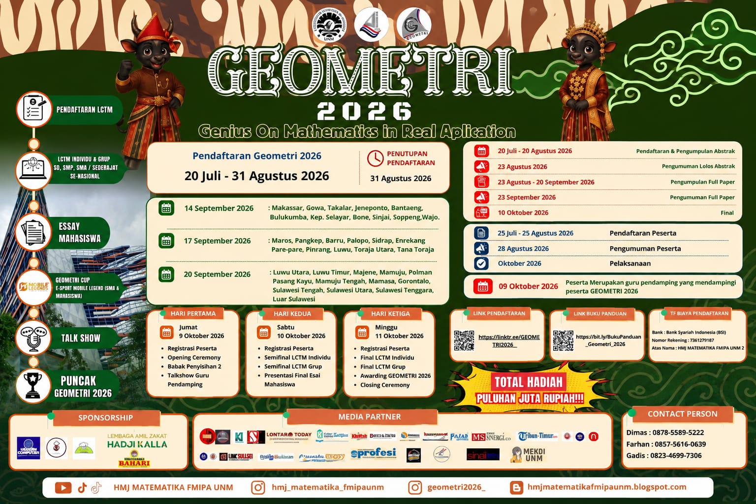 GEOMETRI 2026 (Genius On Mathematics in Real Application)