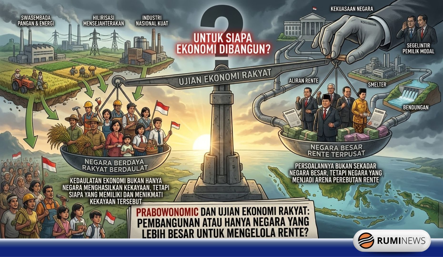 Prabowonomic dan Ujian Ekonomi Rakyat