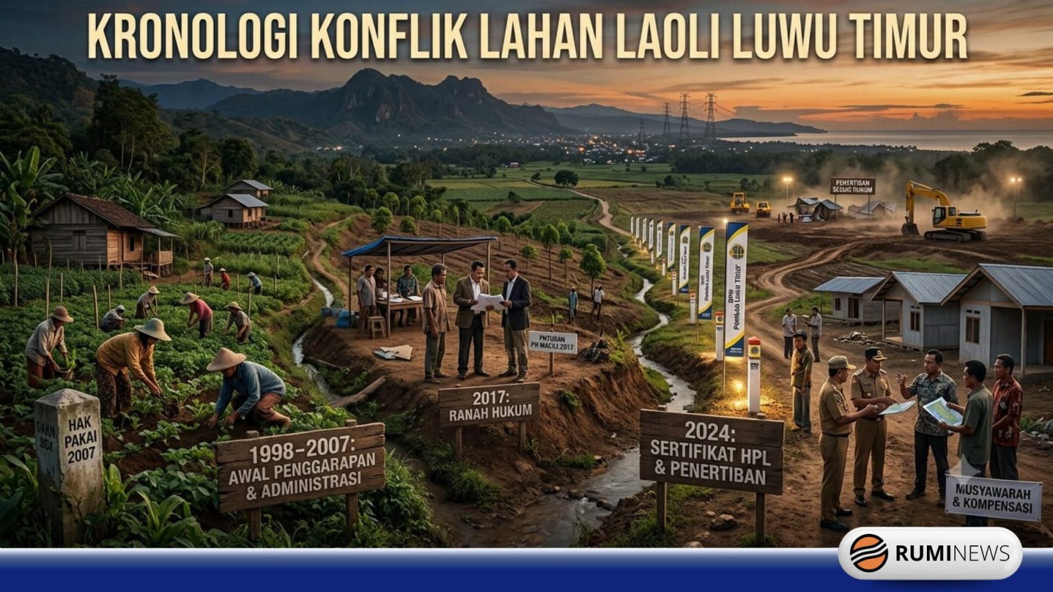 Memahami Konflik Lahan Laoli: Persoalan yang Berlangsung Hampir Tiga Dekade, Bukan Terjadi dalam Semalam