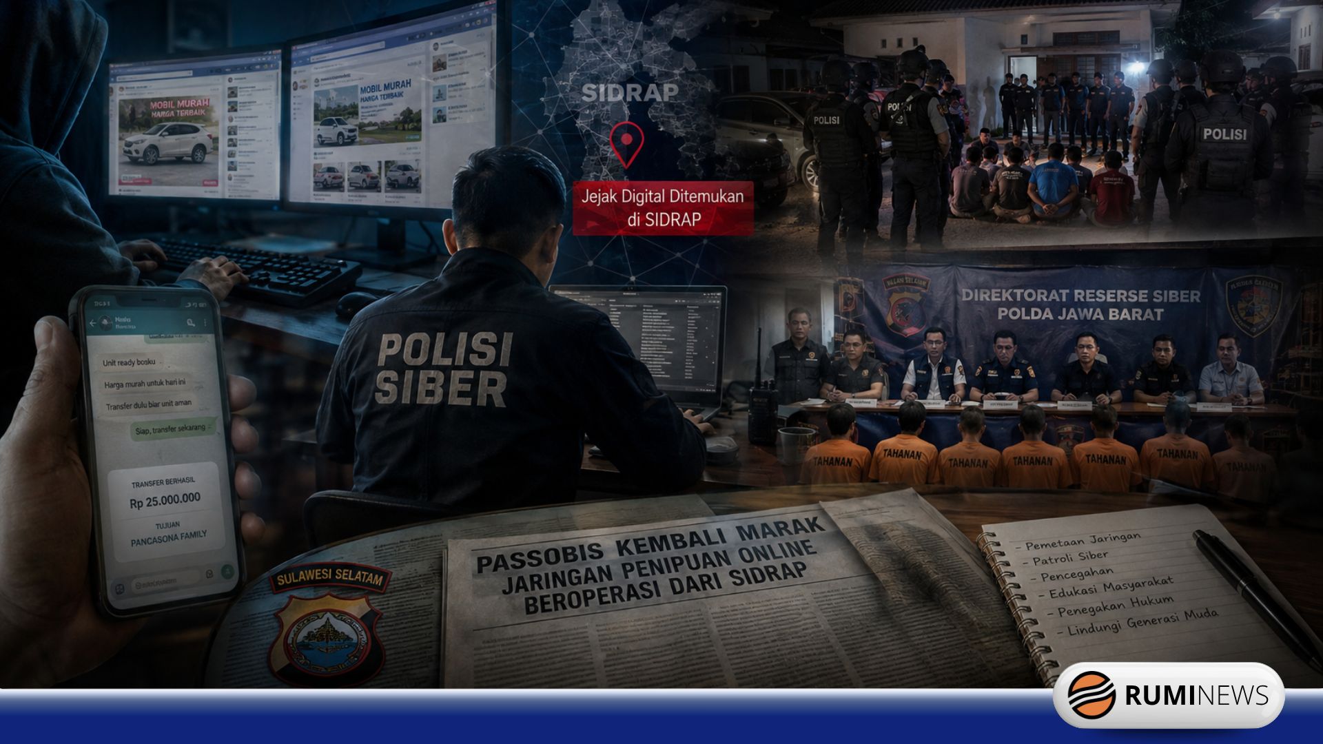 Polda Jabar Gerebek Passobis di Sidrap, Polda Sulsel Kecolongan!