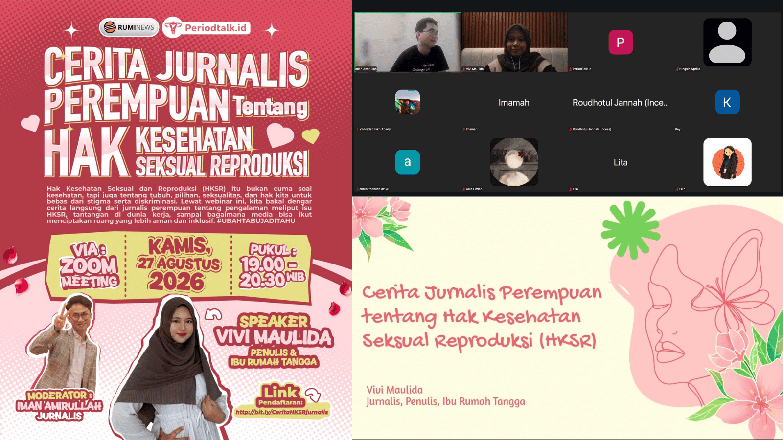 Jurnalis Perempuan dan HKSR: Dorong Media yang Aman, Inklusif, dan Berperspektif Korban