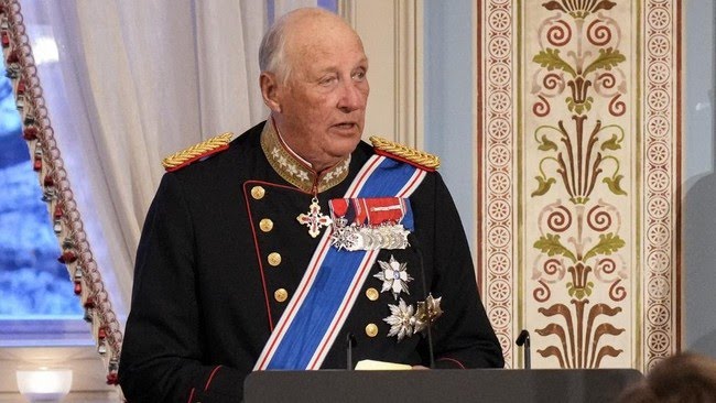 Raja Norwegia Harald V Wafat pada Usia 89 Tahun