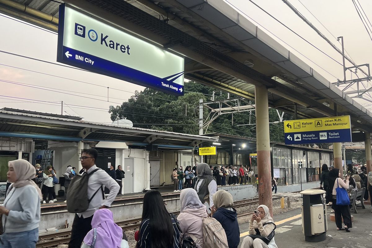Stasiun Karet Resmi Berhenti Beroperasi, Penumpang KRL Dialihkan ke BNI City