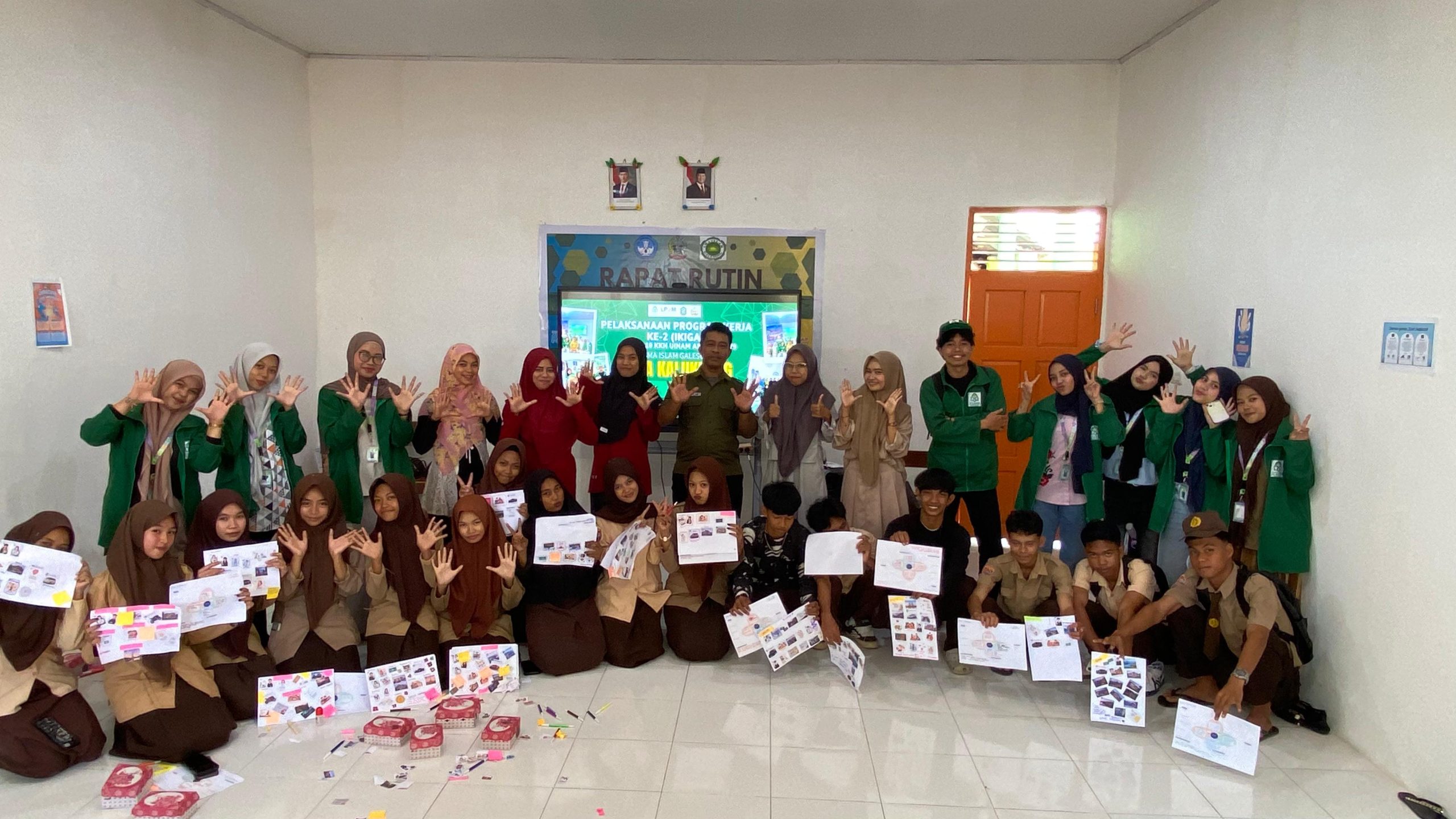 Kenali Potensi, Rancang Masa Depan, KKN 79 UIN Alauddin Gelar Seminar IKIGAI di SMA Islam Galesong