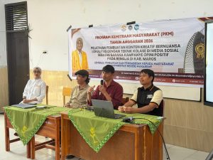 Dosen FSD UNM Ajak Remaja Bontoa Lawan Hoaks dan Ujaran Kebencian dengan Konten Digital Positif dan Kearifan Lokal