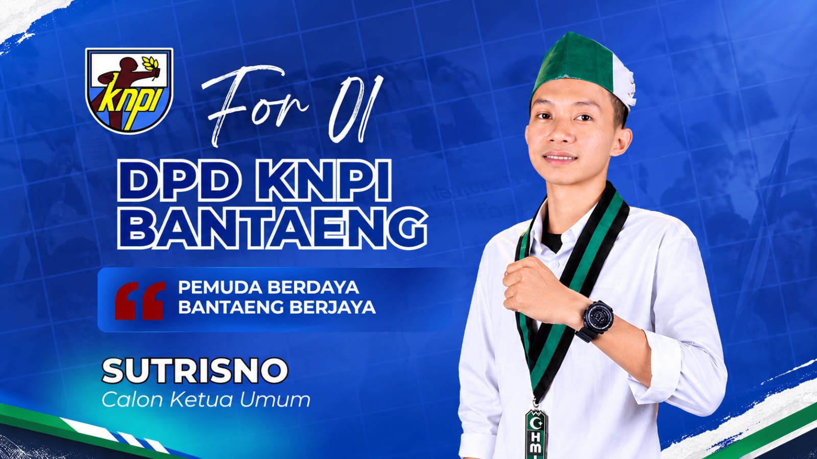 Sutrisno, S.P., M.Agb: Dari Pengalaman Organisasi Menuju Ikhtiar Memimpin KNPI Bantaeng