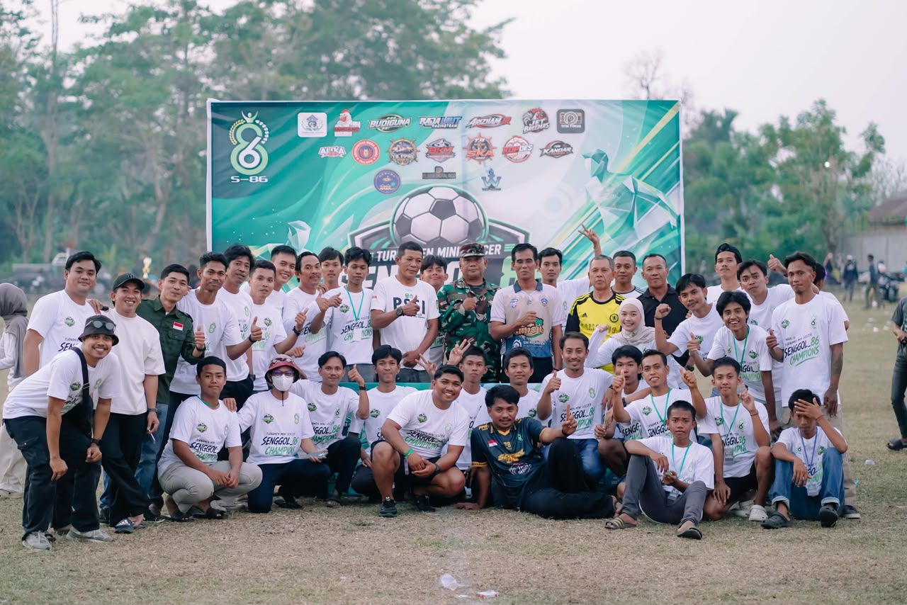 Senggol 86 Sukses Gelar Turnamen Mini Soccer, Perkuat Silaturahmi dan Sportivitas Pemuda