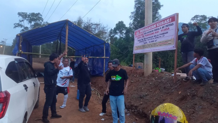Lakukan Pengamanan Lahan SHM di Desa Harapan, LSM P2KH Minta Polres Lutim Cegah Benturan