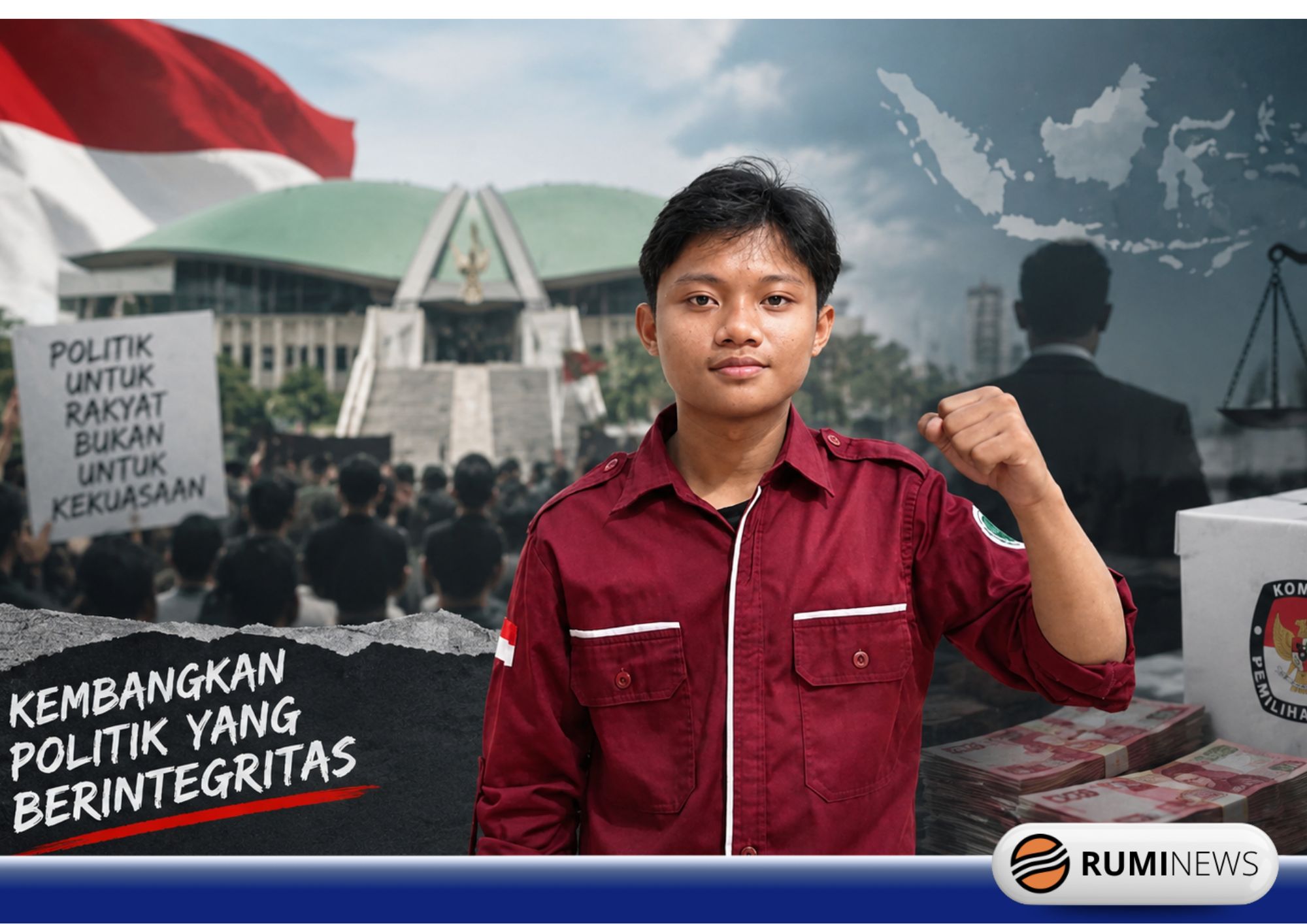 Kekuasaan Menjadi Tujuan : Krisis Moral dalam Politik Indonesia