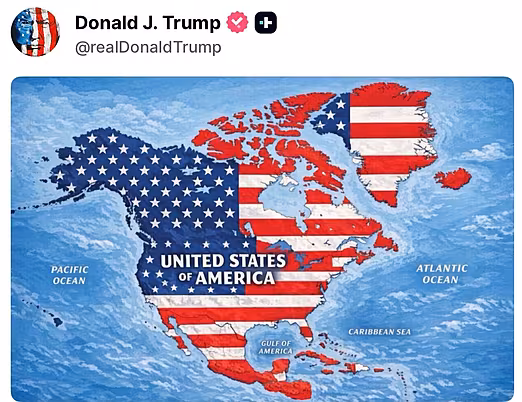 Islandia Panggil Dubes AS Usai Trump Unggah Peta yang Klaim Wilayahnya