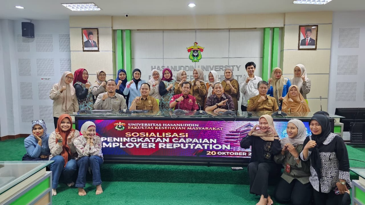 FKM Unhas Sosialisasikan Employer Reputation untuk Perkuat Posisi di Pemeringkatan QS World University Rankings