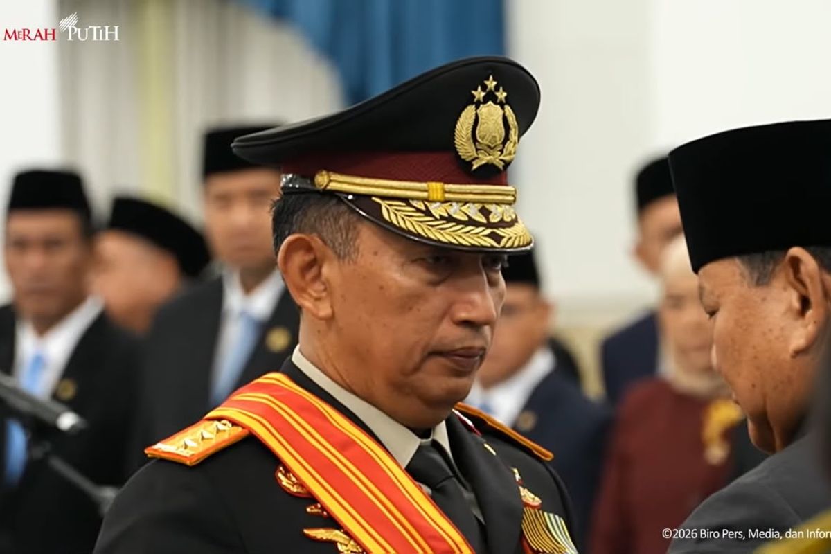 Listyo Sigit Prabowo Dilantik Jadi Kepala Staf Kepresidenan