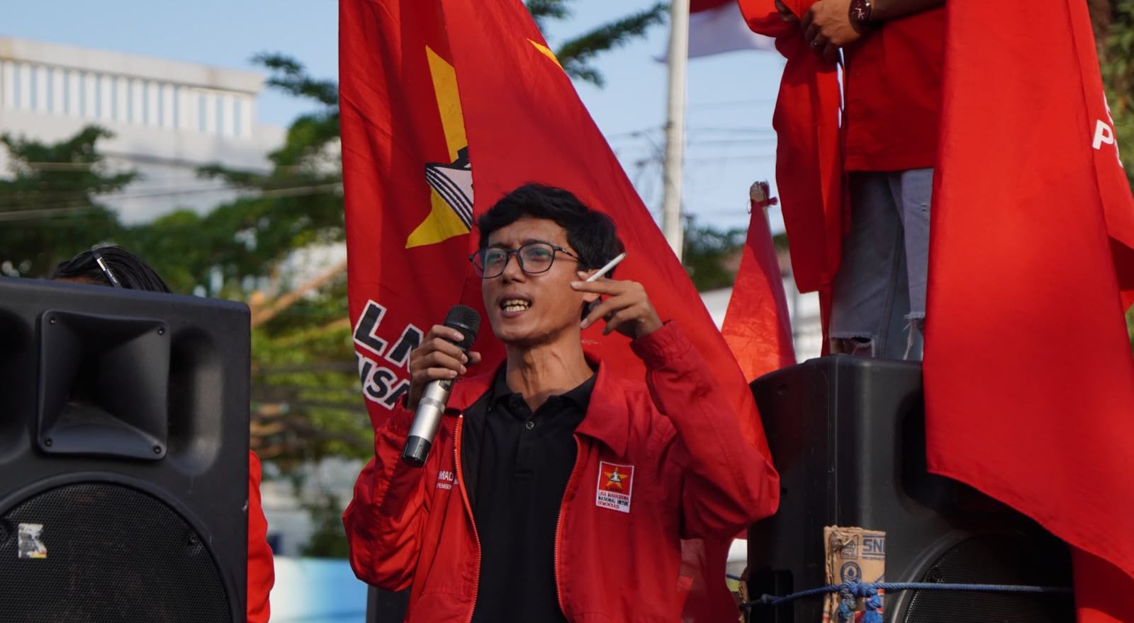 Membawa Narasi Besar, LMND Palopo Kembali Duduki Wali Kota dalam Aksi Jilid IV: Reset Indonesia