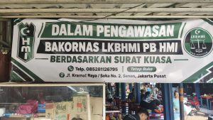 Bakornas LKBHMI PB HMI Layangkan Somasi Terbuka, Desak Pertanggung Jawaban atas Dugaan Penutupan UMKM Loksem JP 33