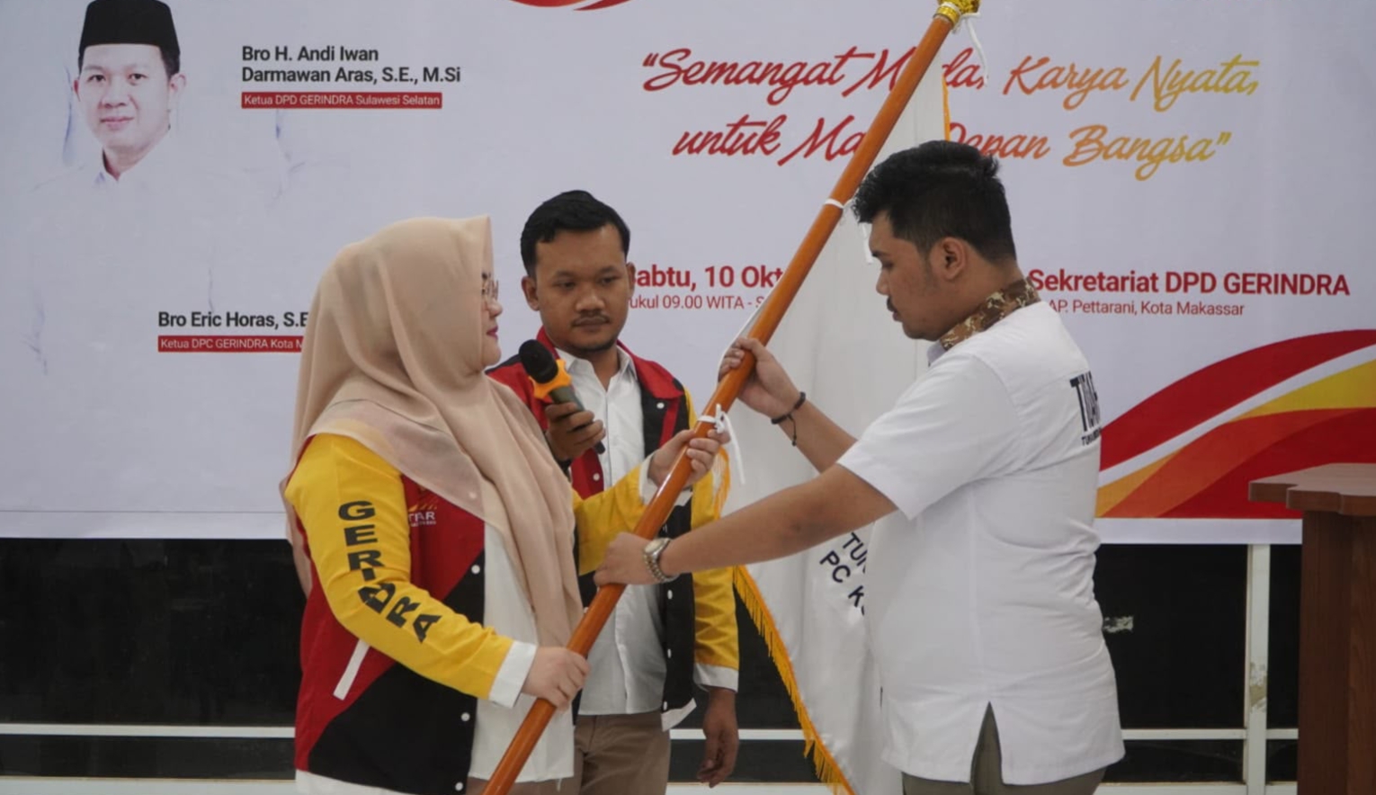 Generasi Ketiga Yasin Limpo, M Ikhsan Rabbani Irman Pimpin TIDAR Kota Makassar