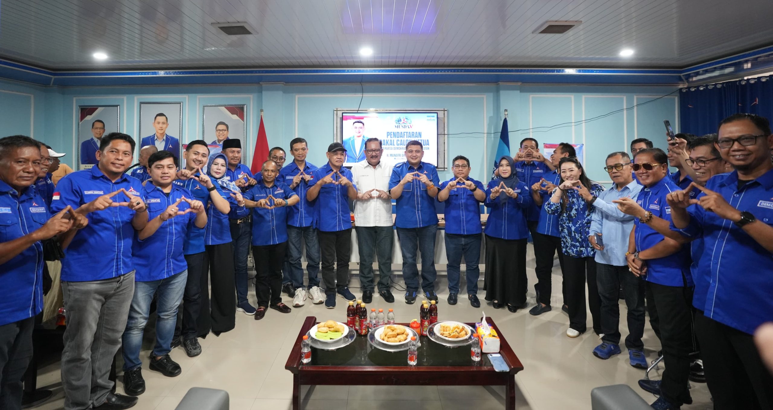 Dikawal 24 Ketua DPC dan 3 Sayap Partai, Appi Mantap Melangkah Menuju Kursi Ketua Demokrat Sulsel