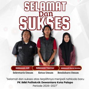 Pemekaran dari PK IMM Datuk Sulaiman, PK IMM Politeknik Dewantara Resmi Dibentuk
