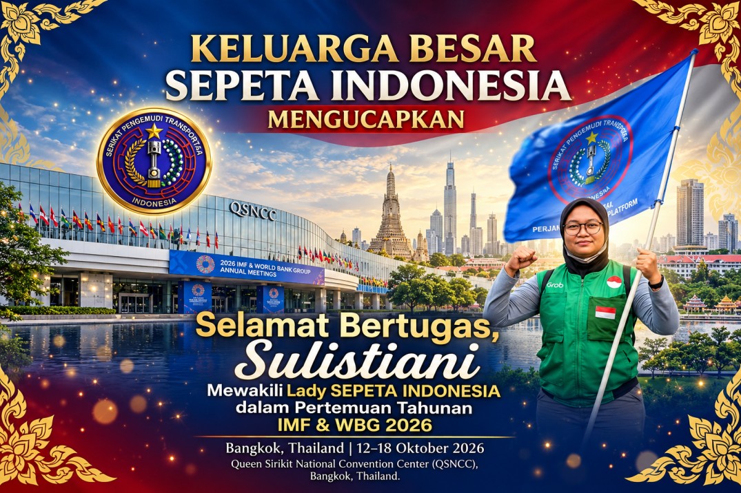 SEPETA Indonesia Berangkat ke Bangkok, Bawa Tuntutan Perlindungan Pekerja Platform ke Sidang IMF-World Bank