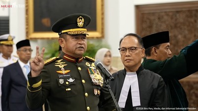 Prabowo Lantik Maruli Simanjuntak sebagai Wakil Panglima TNI